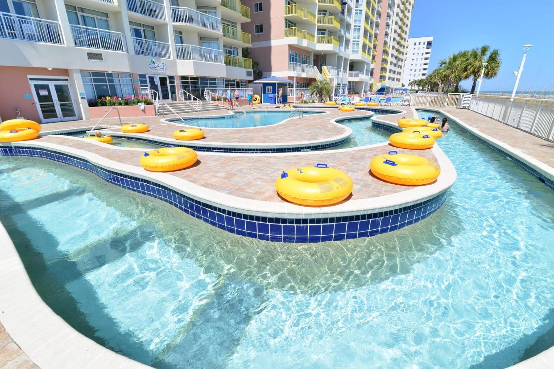 Oceanfront Top Location Modern Resort Lazy River Huge Pool Oasis Myrtle Beach Ngoại thất bức ảnh