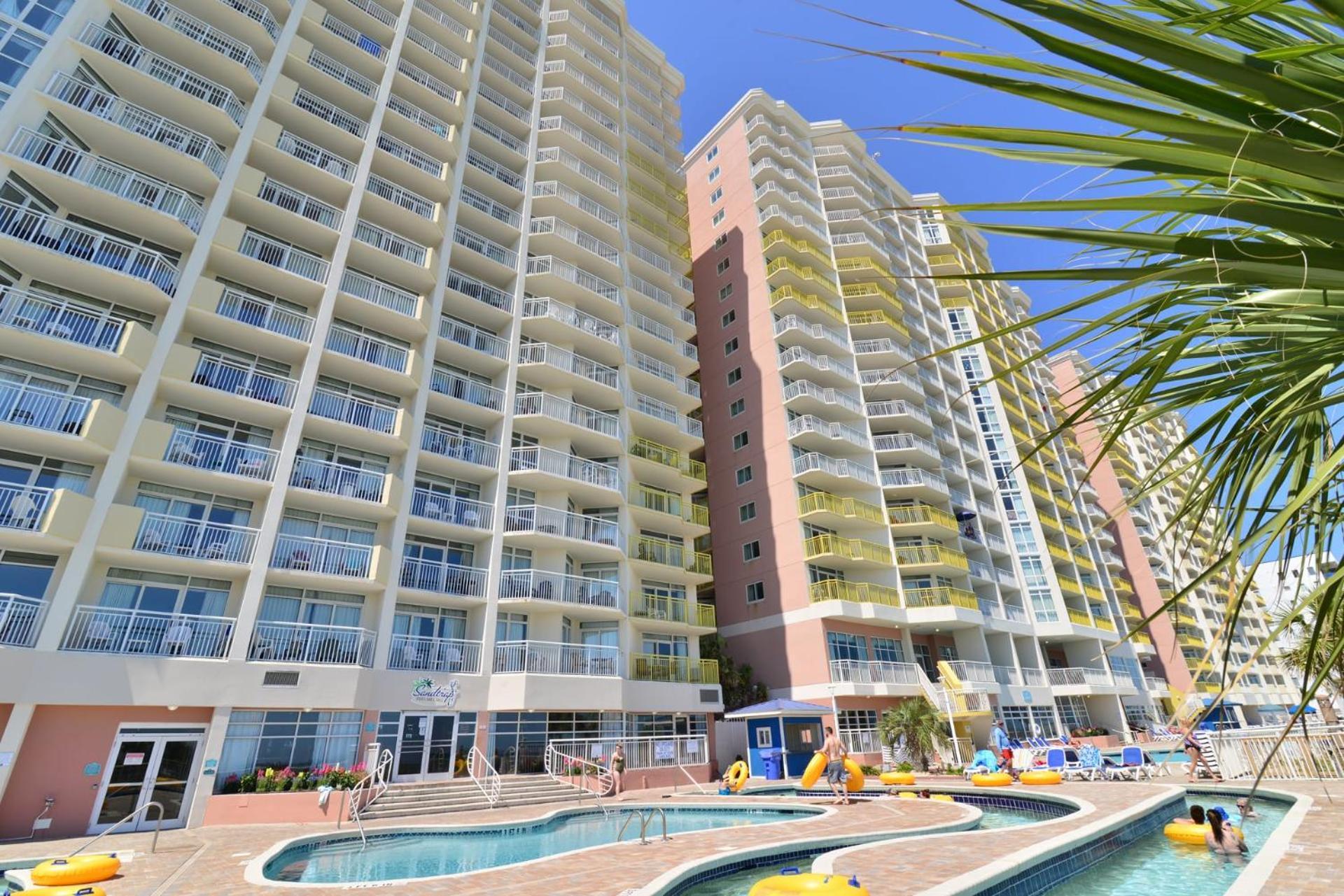 Oceanfront Top Location Modern Resort Lazy River Huge Pool Oasis Myrtle Beach Ngoại thất bức ảnh