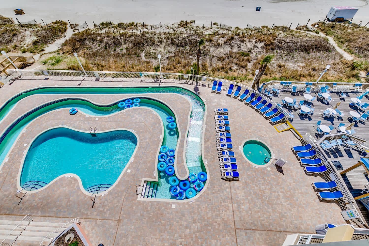 Oceanfront Top Location Modern Resort Lazy River Huge Pool Oasis Myrtle Beach Ngoại thất bức ảnh